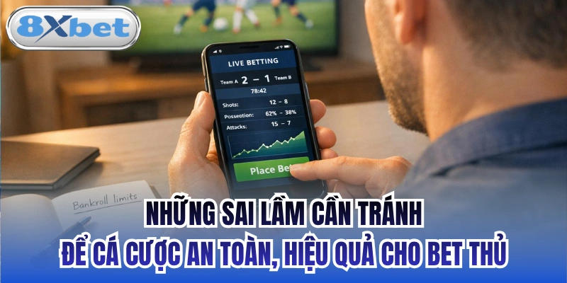 Những sai lầm cần tránh để cá cược an toàn, hiệu quả cho bet thủ
